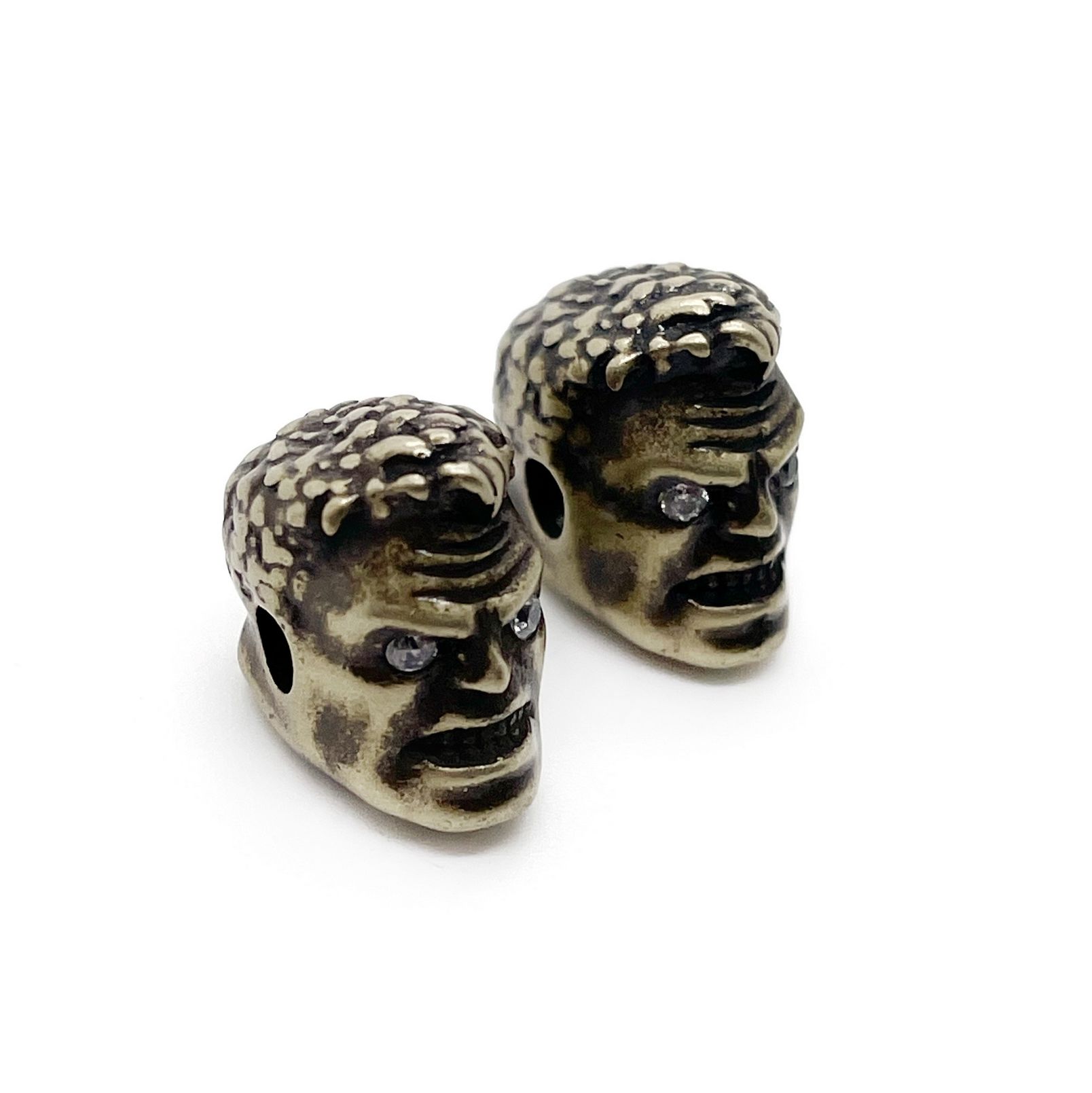 Бусина Халк, цвет бронза 12,5*8,6*11,3мм