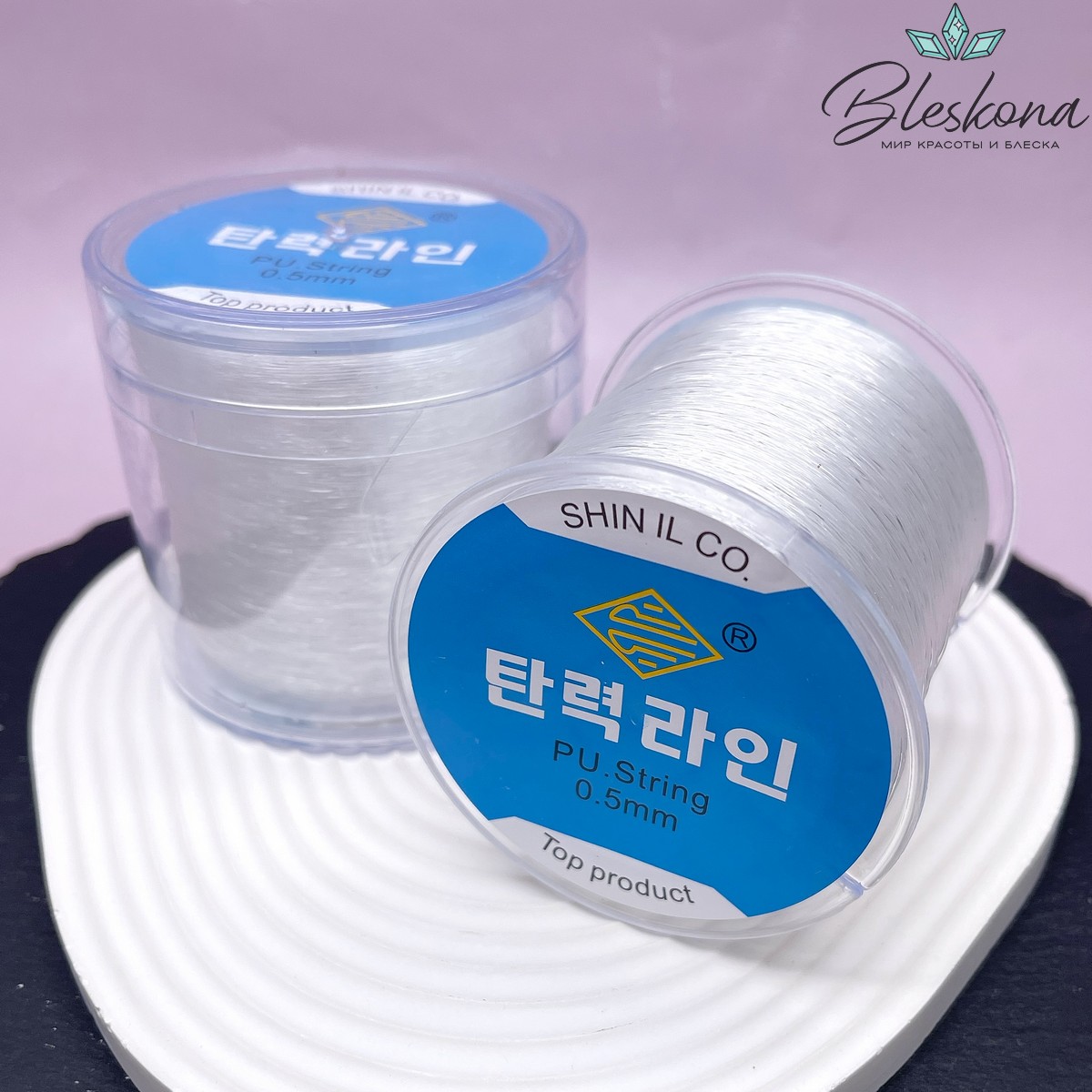 Резинка  Shinil JS Корея 0,5 мм большая катушка