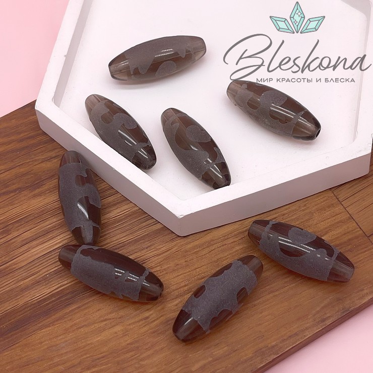 Бусина Дзи Руи 30*11 мм