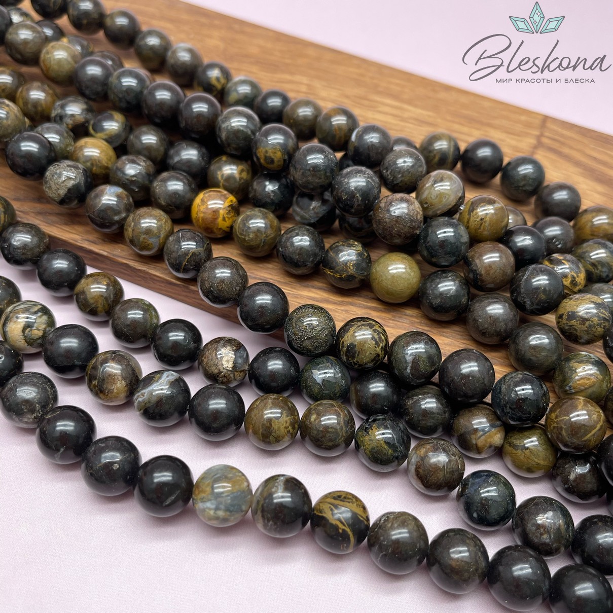 Агат индонезийский 12 мм