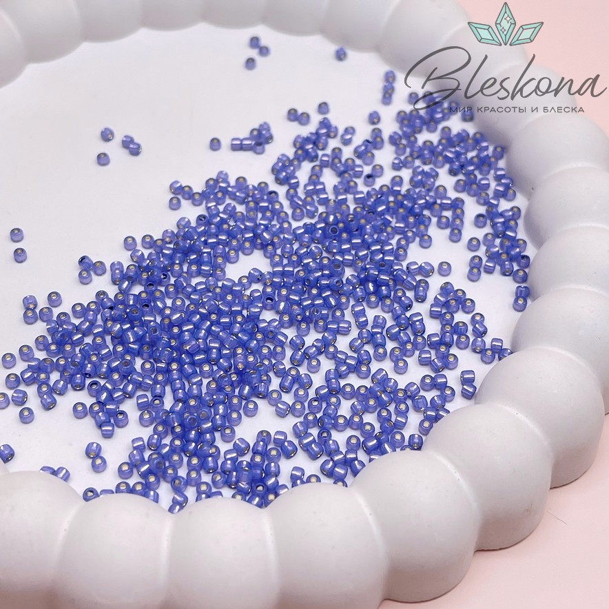 Бисер TOHO round 11/0 цвет №2123 (оттенок сиреневого)