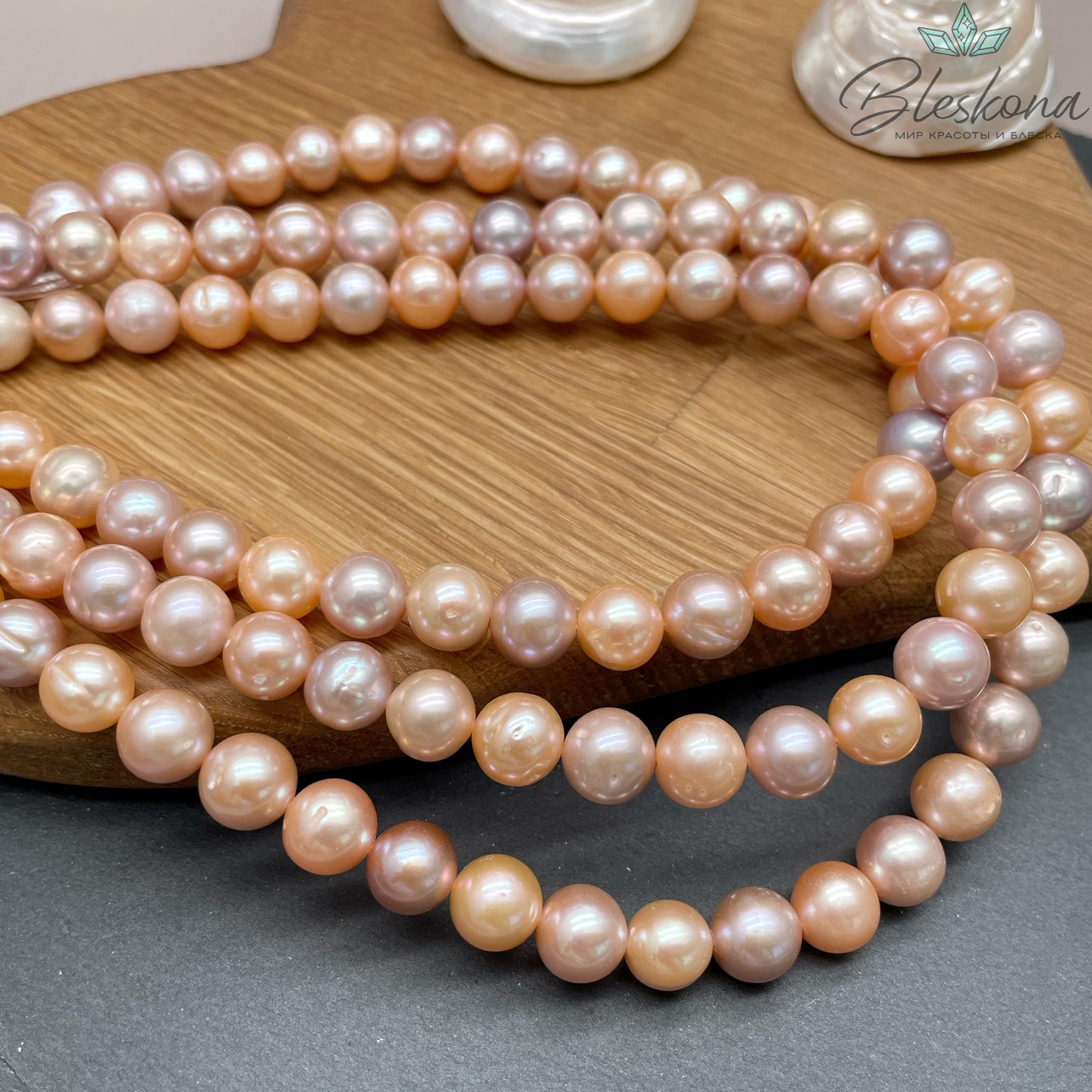 Жемчуг шар микс 10 мм 