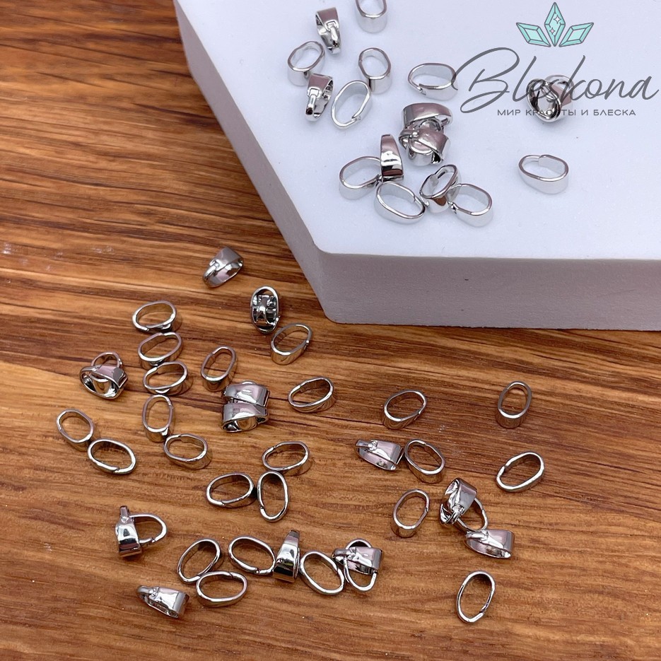 6*2,6 мм Цвет серебро, Бейл разъемный