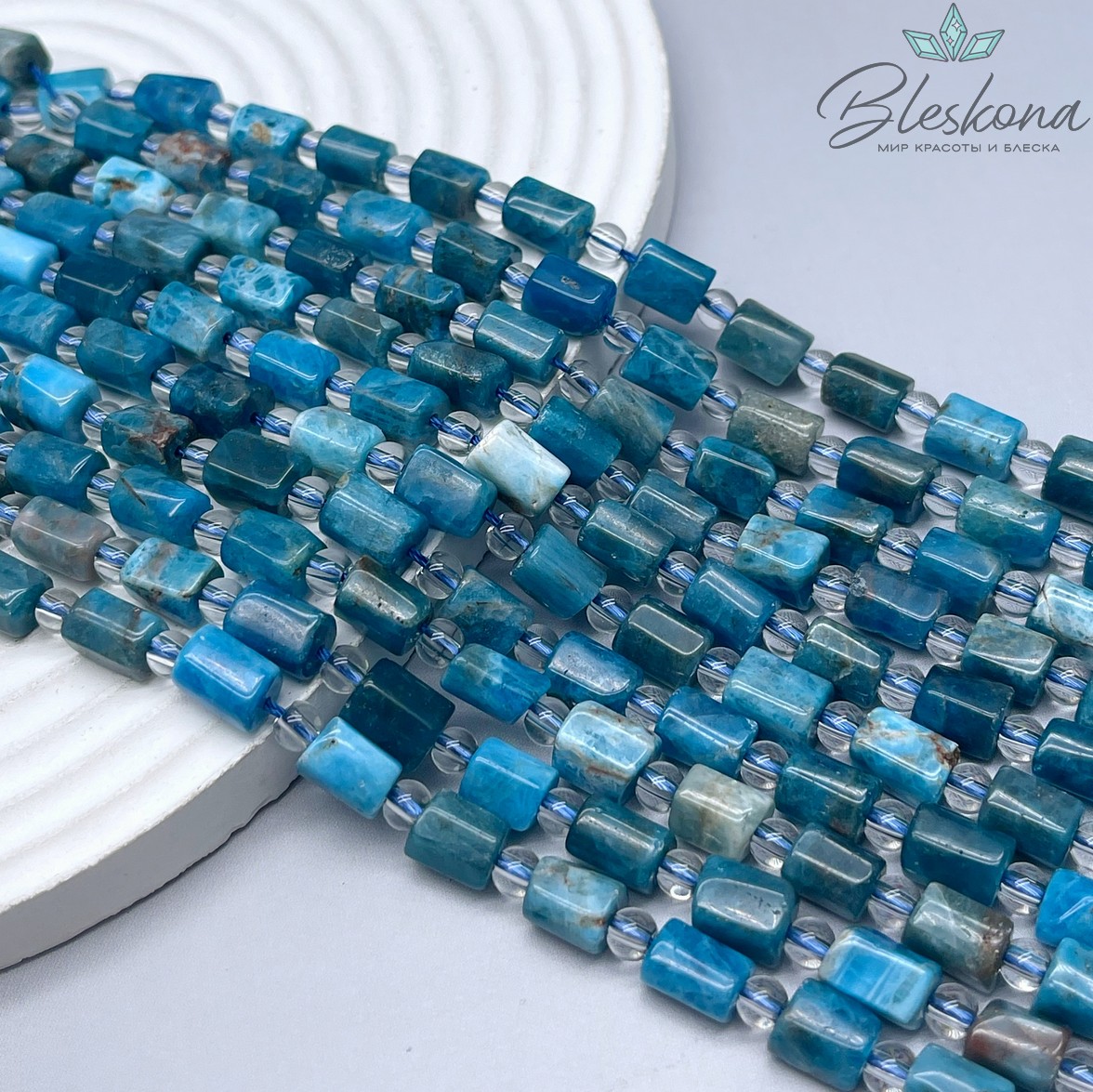 Апатит цилиндр огранка (7-9)*(6-7) мм