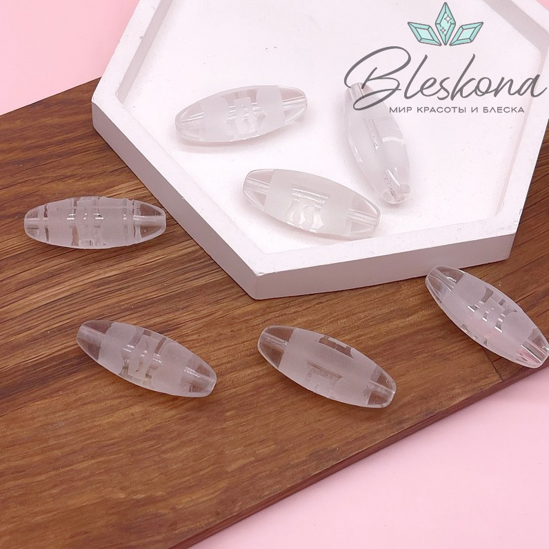 Бусина Дзи Птица Гаруда 30*12 мм