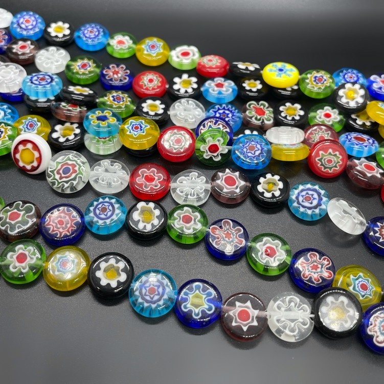 Муранское стекло  круг 11,5 мм