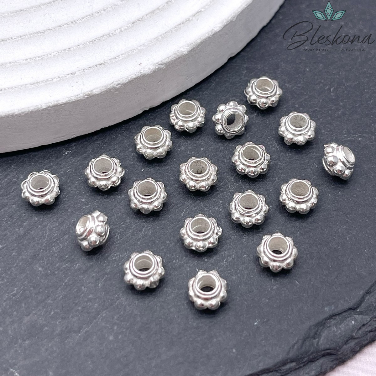 6,3*4 мм Разделитель посеребрение