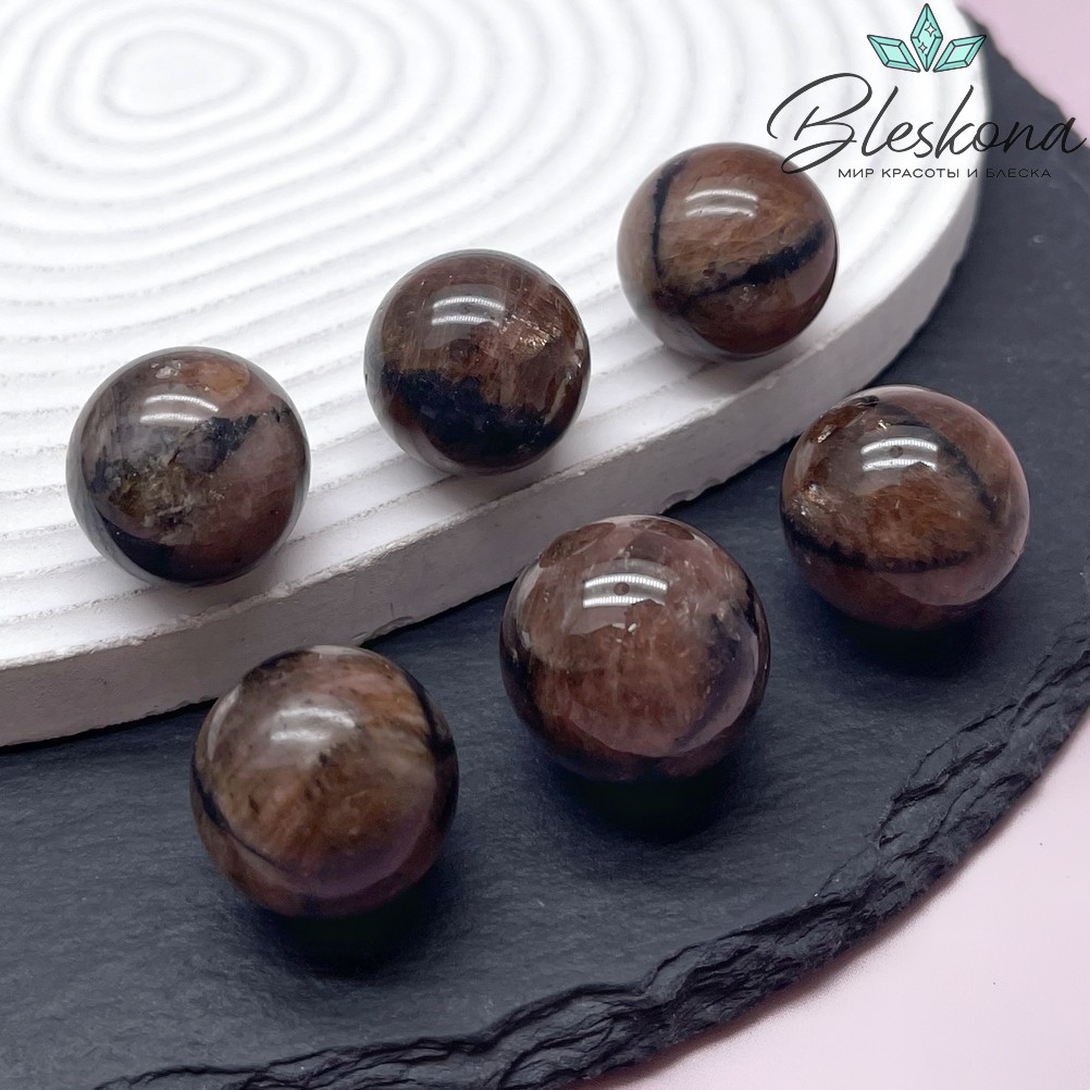 Хиастолит шар 20-21 мм