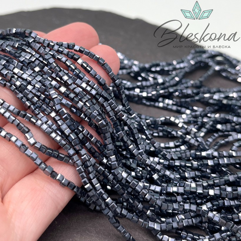 Чешское стекло №132 цвет №32, 2мм