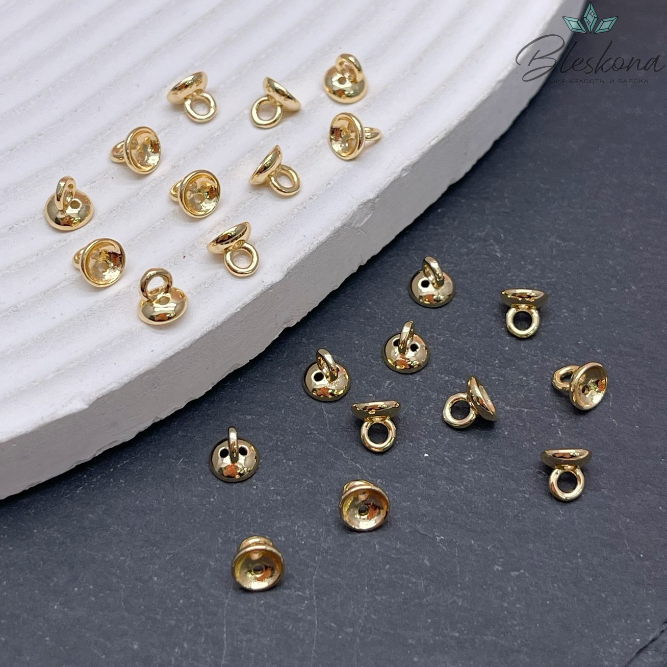 5 мм Цвет золото, Концевик