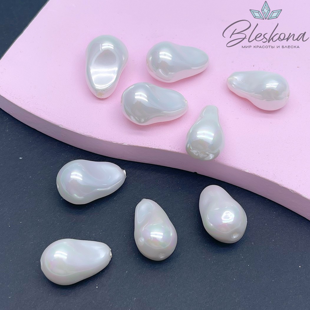 15*21,5 мм, Жемчуг Майорка штучно