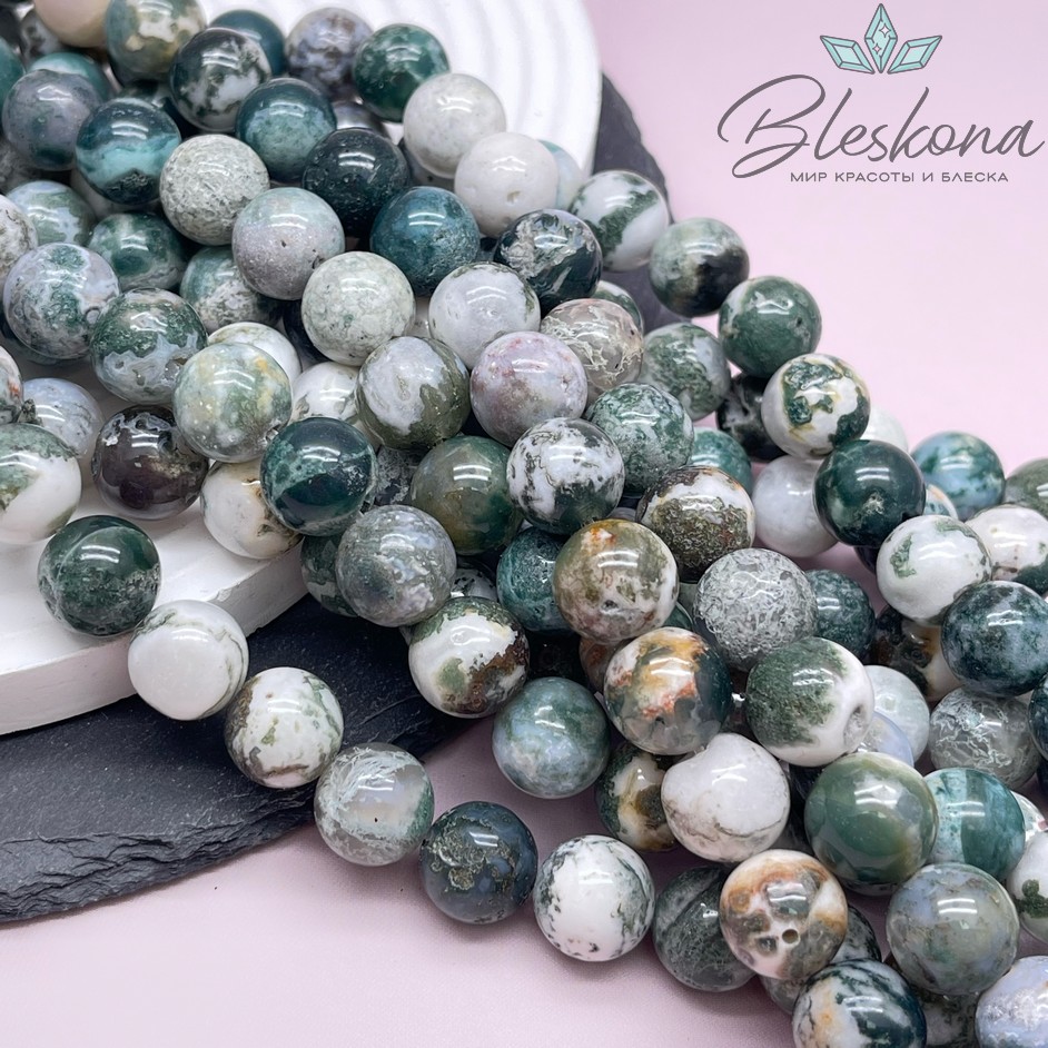 Агат древесный 12 мм