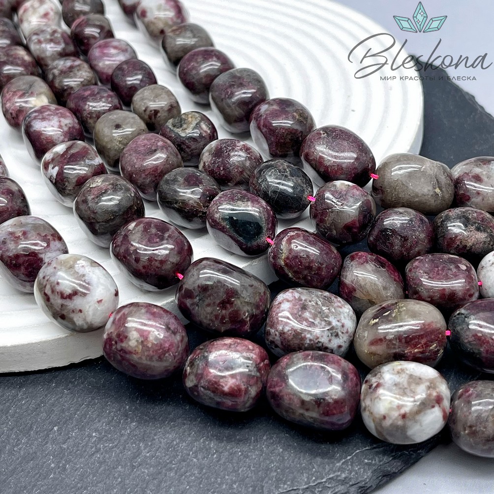 Лепидолит галтовка №2 (18-20)*(14-15) мм