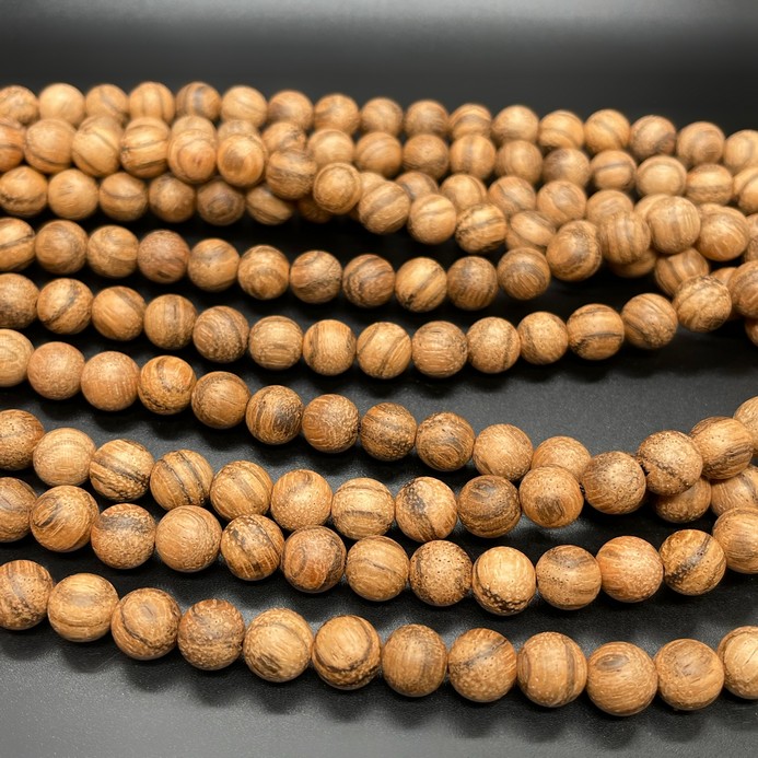 8 мм, Деревянные бусины песочные