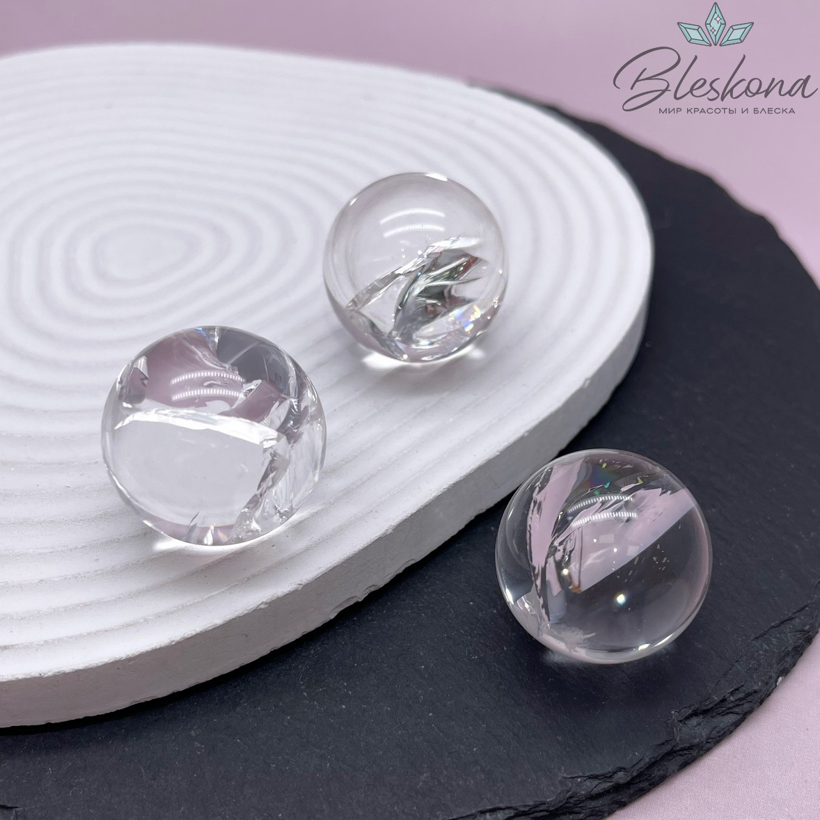 Горный хрусталь шар 28 мм №2