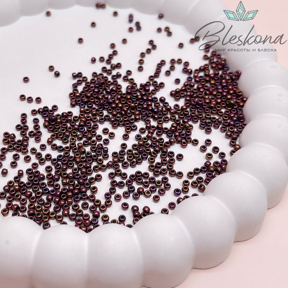 Бисер TOHO round 11/0 цвет №502 (оттенок пурпурного)