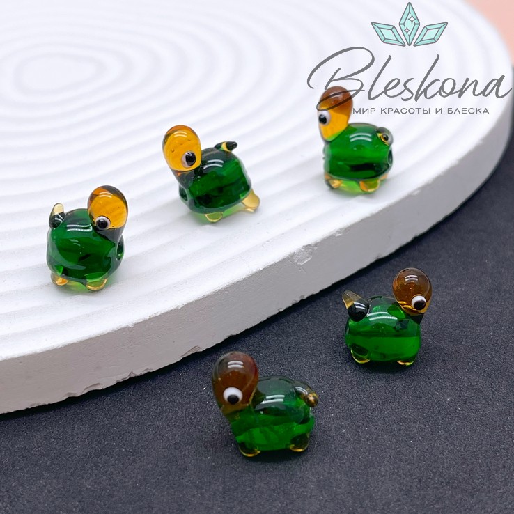 15*10 мм Бусина черепашка