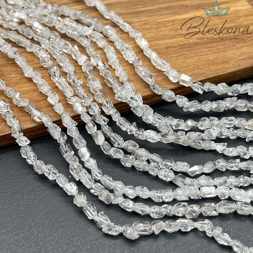 Херкимерский алмаз (кварц) фриформ 3-3,5 мм