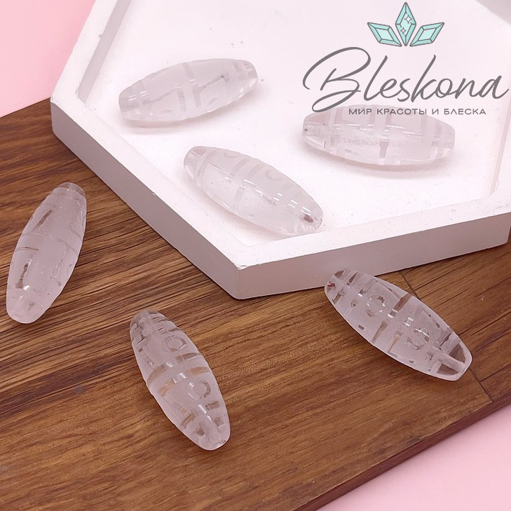 Бусина Дзи 4 глаза 30*12 мм