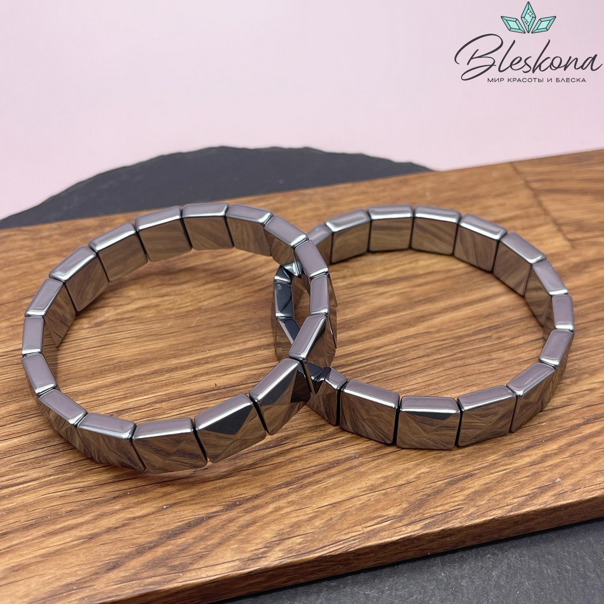 Терагерц квадрат с двумя отверстиями огранка сет 11,5 мм