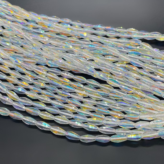 4*8,5 мм Стекло Lux, капля, цвет AB