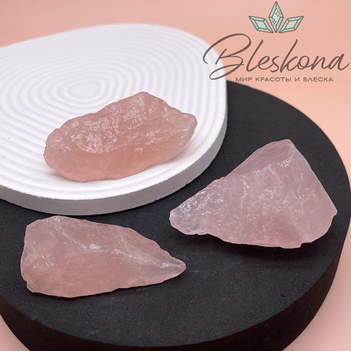 Розовый Кварц Необработанный №1 4*6 см