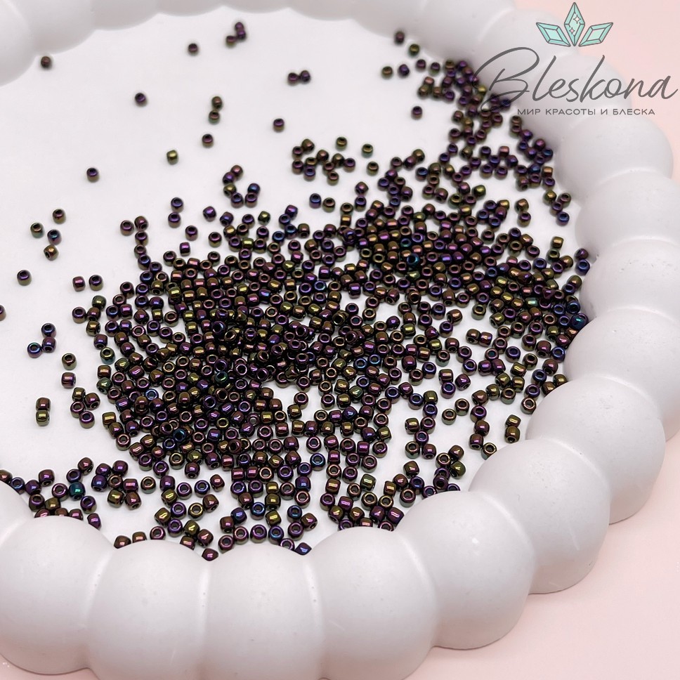 Бисер TOHO round 11/0 цвет №85 (оттенок фиолетового)
