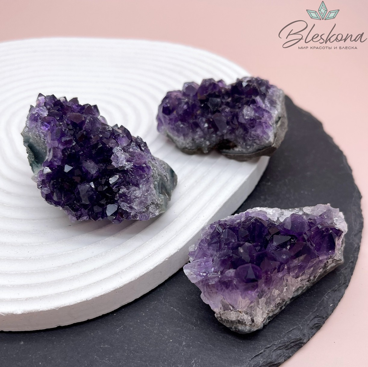 Друза Аметиста 50-70 мм 