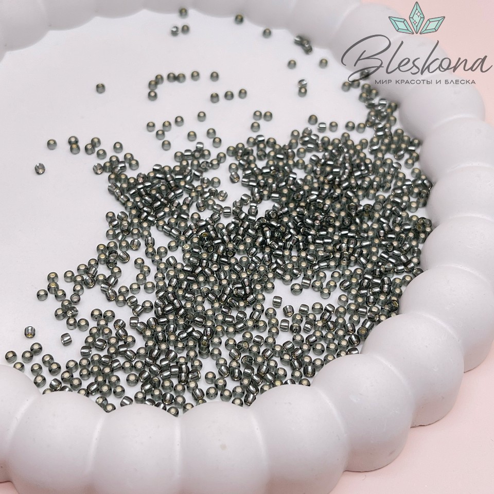 Бисер TOHO round 11/0 цвет №29B (оттенок серого)