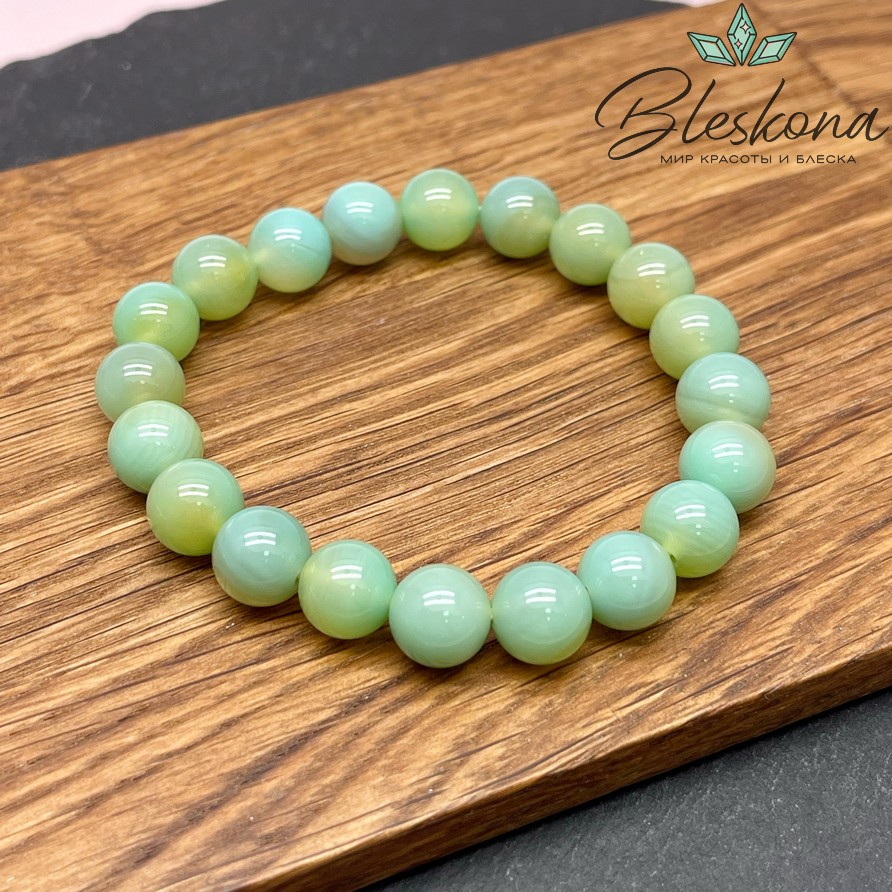 Агат зеленый сет №1 10мм