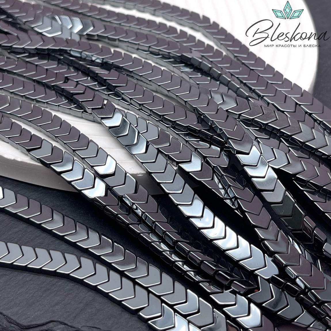 6*6 мм Гематин имитация, стрелки 