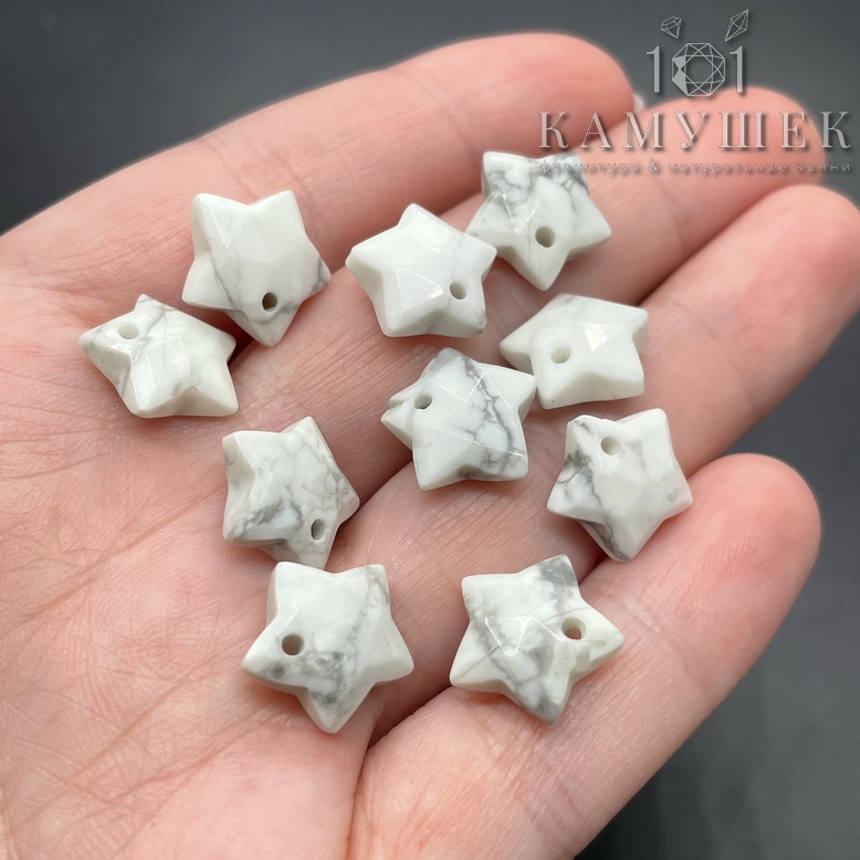 12*12,5 мм Подвеска Звезда Говлит