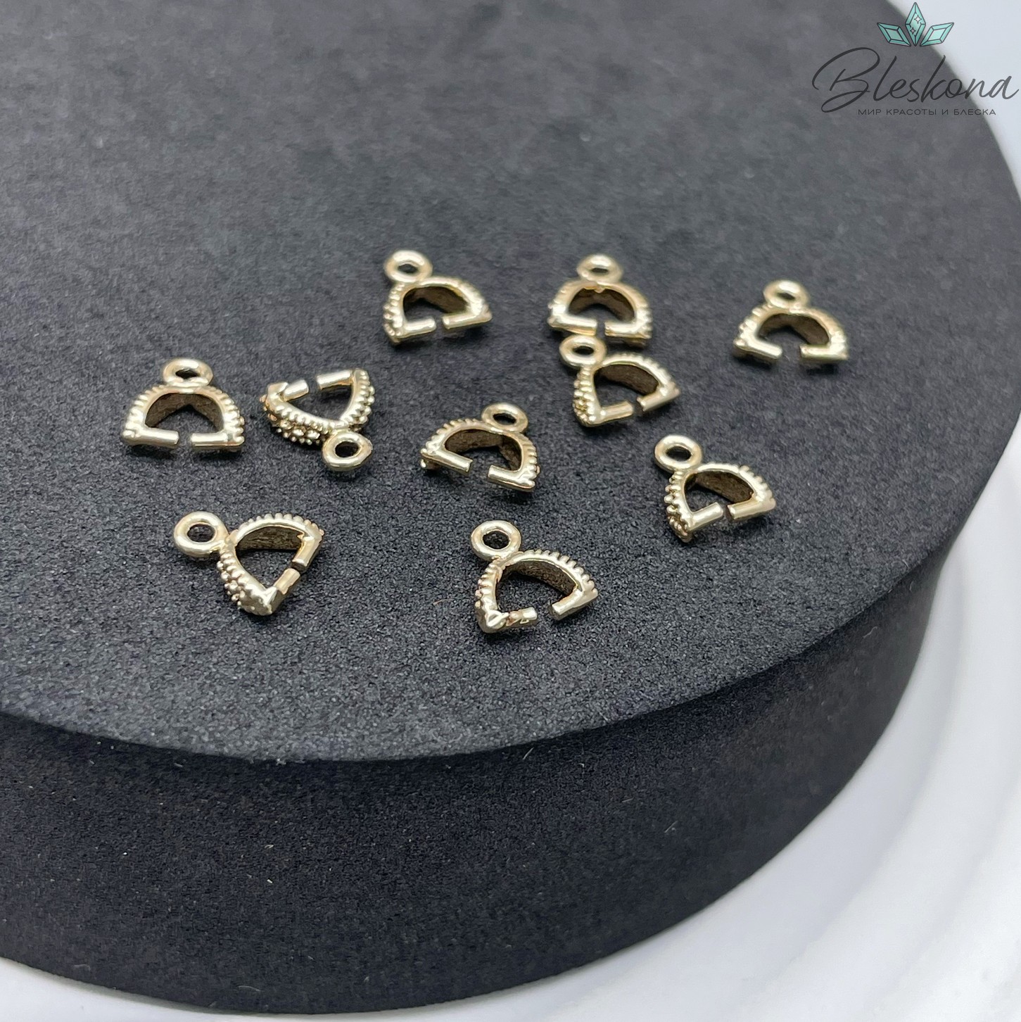 7*2 мм Цвет золото, Бейл Зажимной точки