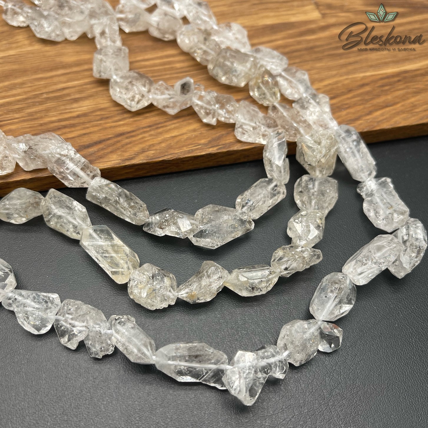 Херкимерский алмаз (кварц) 11-15 мм