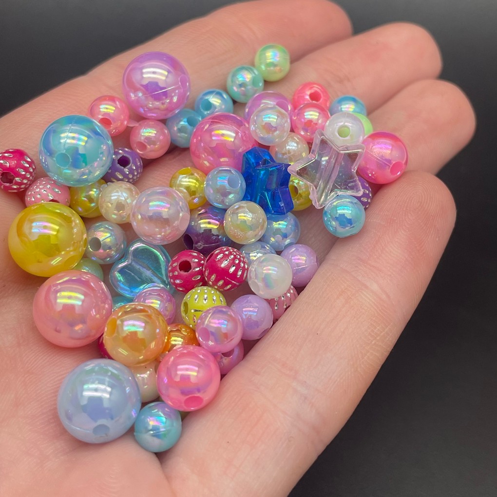 Бусины микс уп.10 гр №1