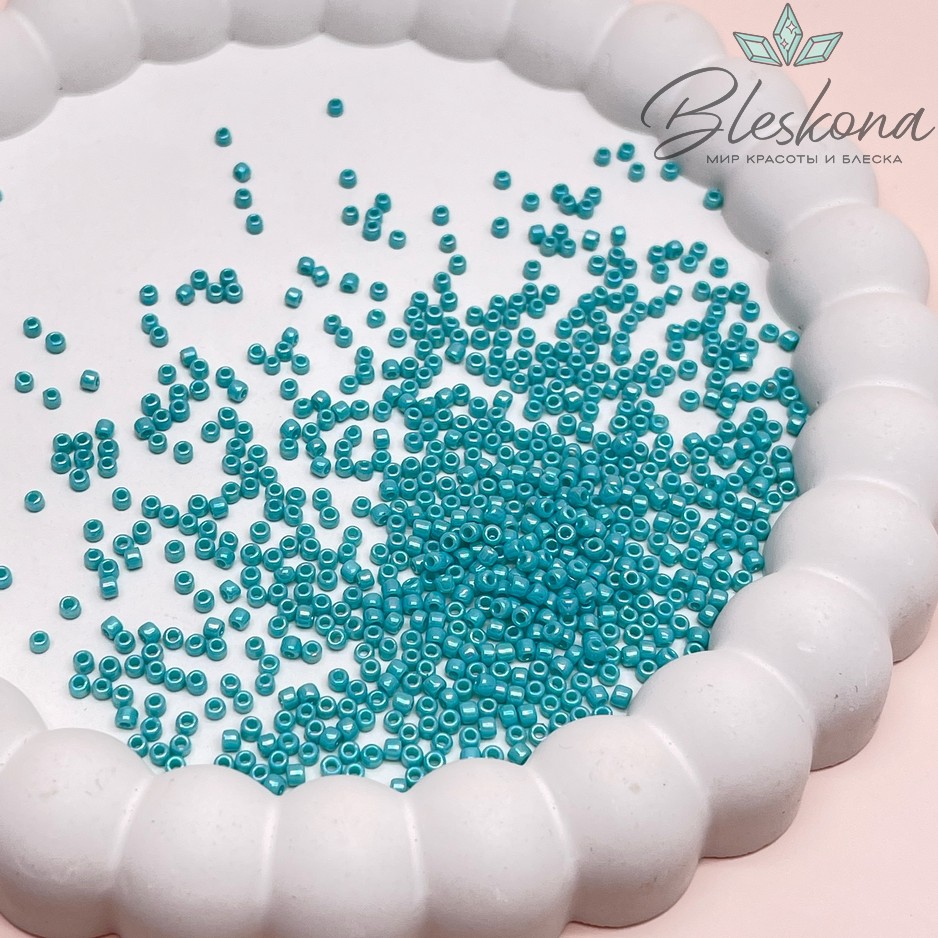 Бисер TOHO round 11/0 цвет №413 (оттенок бирюзового)