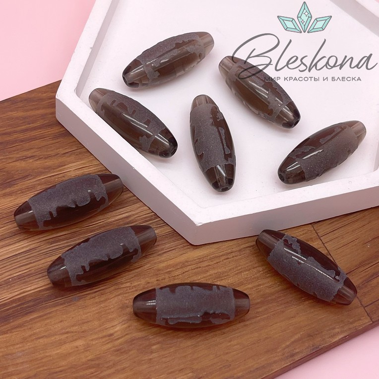 Бусина Дзи Би Гань 30*11 мм