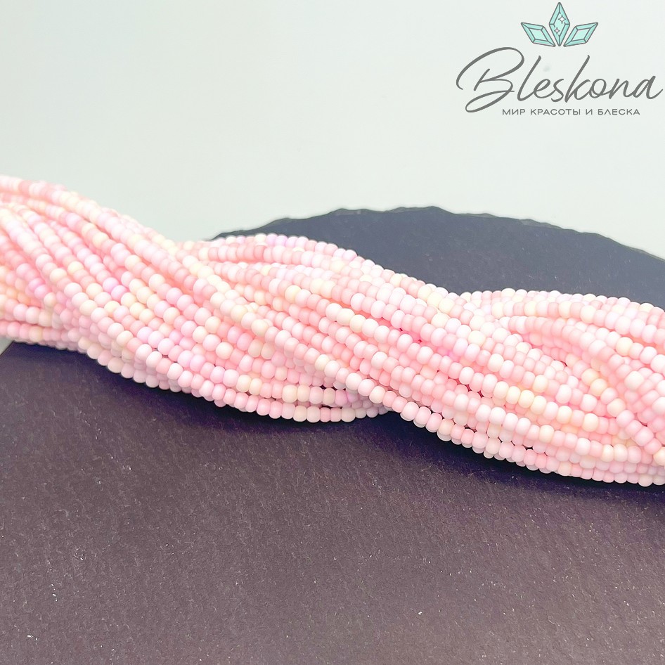 3*2 мм Бусины стекло рондель микс №5