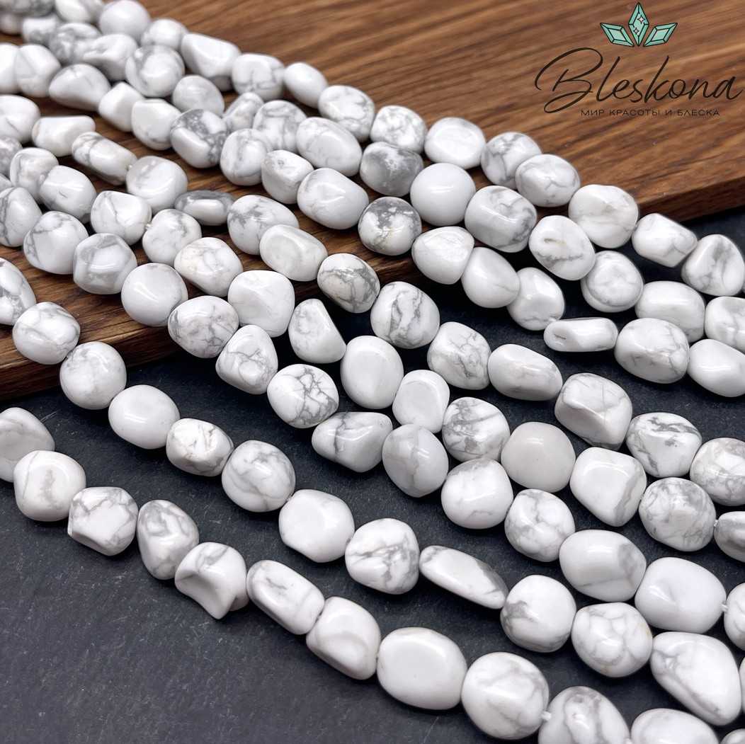 Магнезит (Говлит) галтовка 9-10 мм