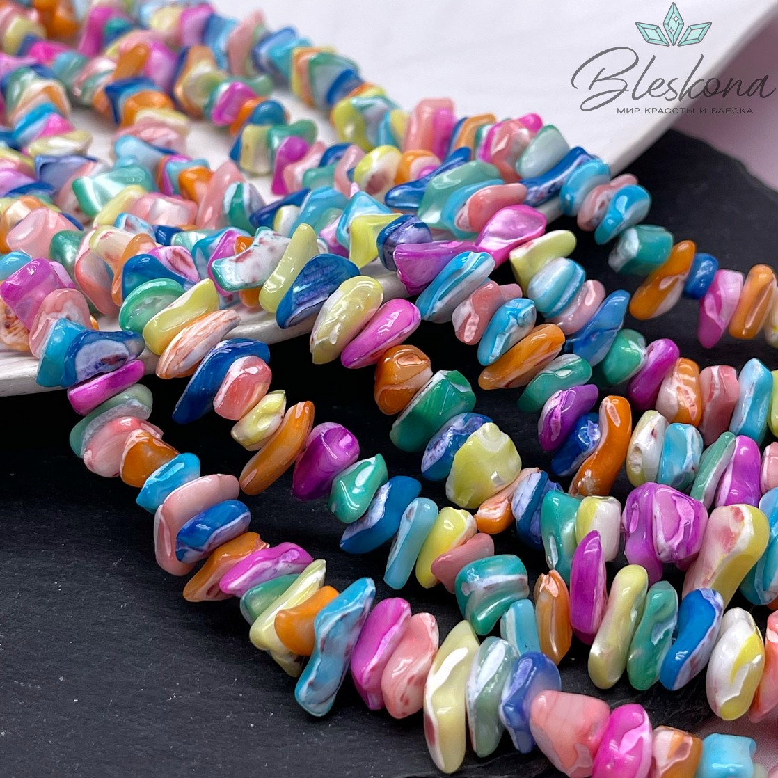 Перламутр крошка микс 10-14 мм