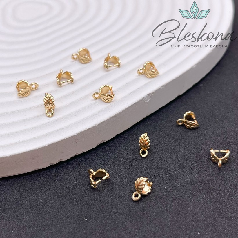 8*3,5 мм Цвет золото, Бейл Зажимной лист