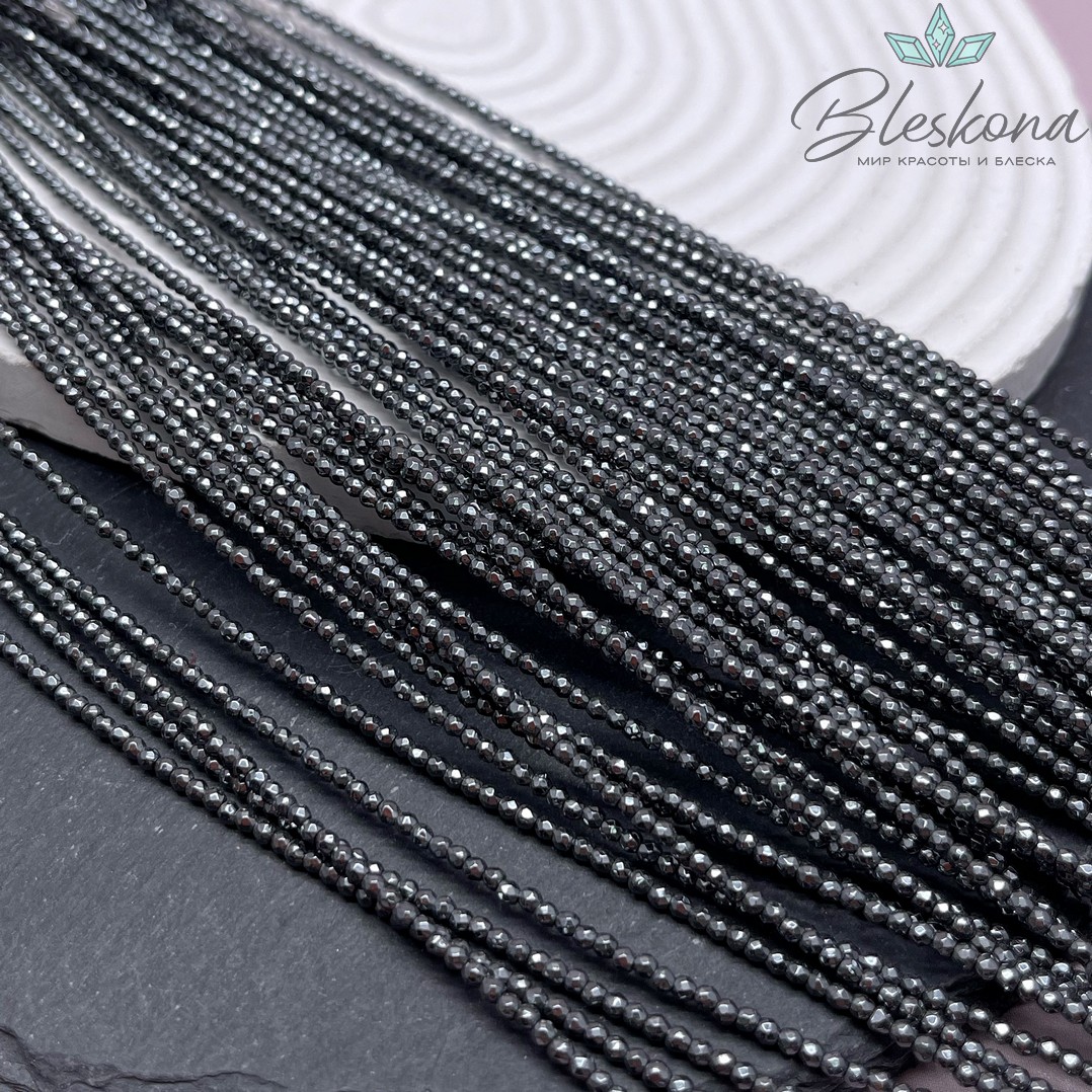 2мм Гематин имитация, огранка