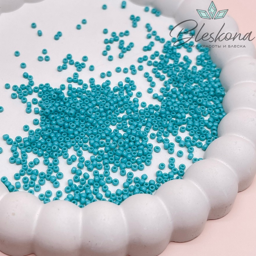 Бисер TOHO round 11/0 цвет №55 (оттенок бирюзового)