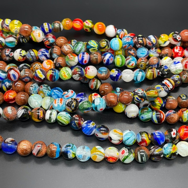 Муранское стекло №3 8мм