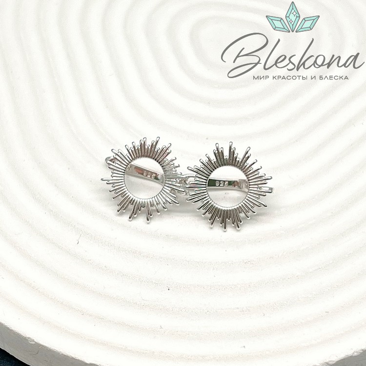 17,6 мм Цвет серебро, Швензы солнце лучи