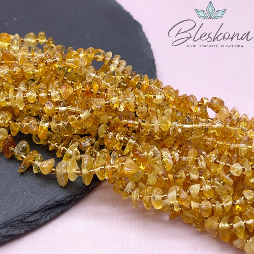 Янтарь крошка №4 7-8мм