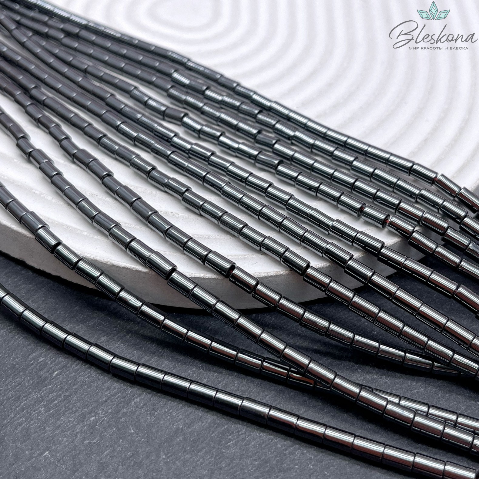 5*3 мм Гематин имитация, трубочки  