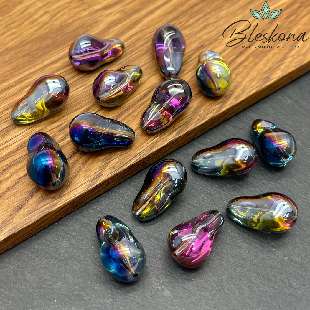 22*13 мм, Стекло Жемчужина Барокко Цвет №19