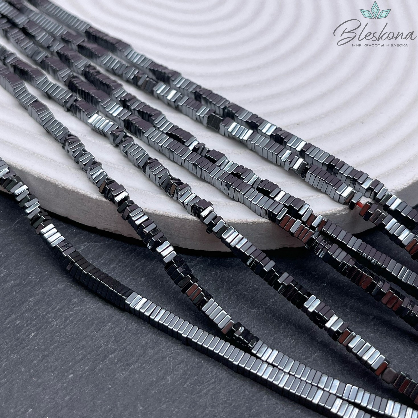 3 мм Гематин имитация, квадрат