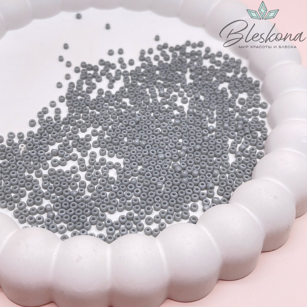 Бисер TOHO round 11/0 цвет №53 (оттенок серого)
